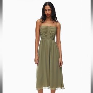 Aritzia Amuse Sleeveless Midi Dress